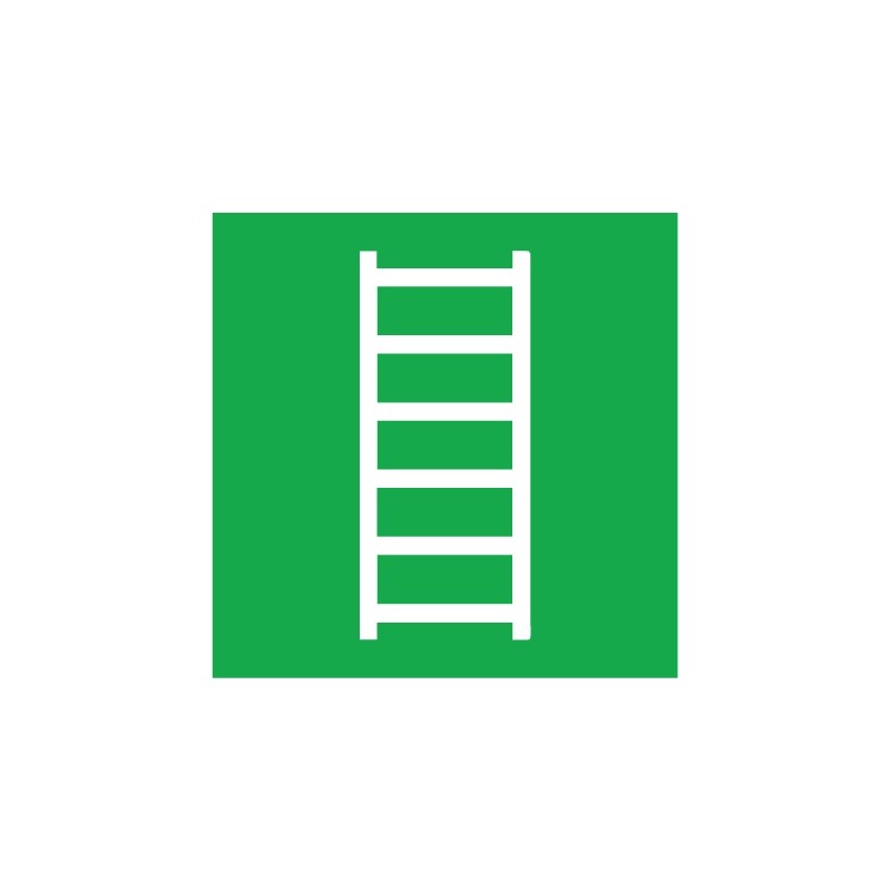 Ladder marker sticker