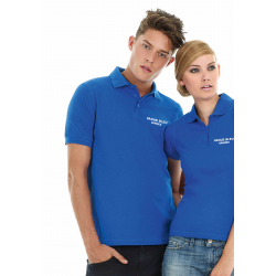 Polo avec le nom de votre bateau brodé + port d'attache