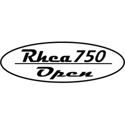Adesivo con logo aperto Rhea 750