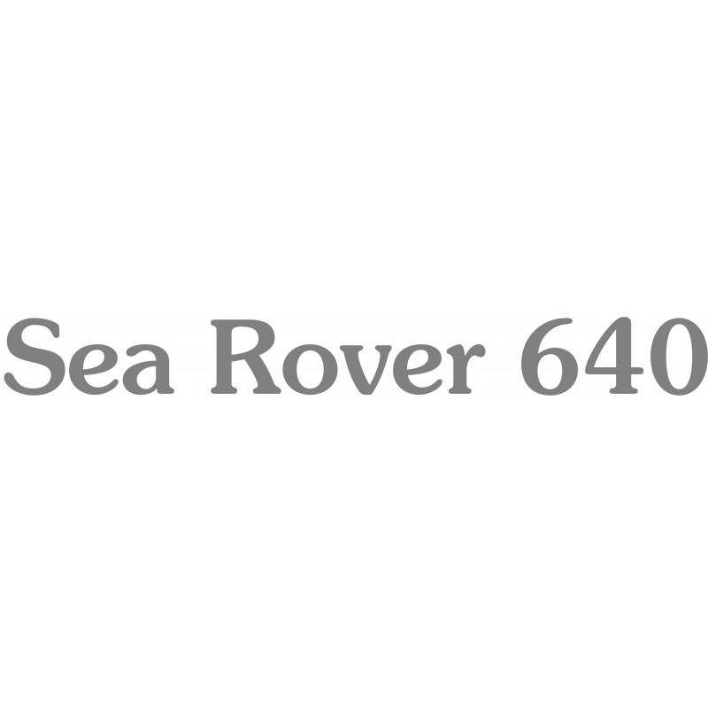 Sea Rover 640 sticker