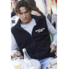 Gilet micropolaire homme avec broderie