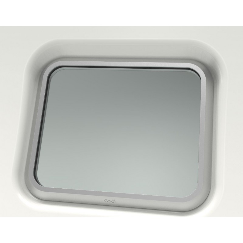 Vidros de substituição para painéis de deck GOIOT 52,5 x 52,5 cm