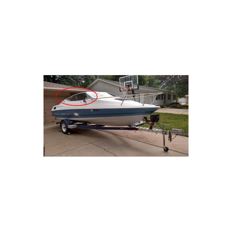 Bayliner Capri Cuddy Side Windshield