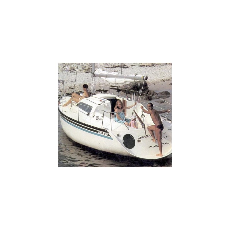 Hublot en plexiglas pour bateau KELT 850, kit complet version 2