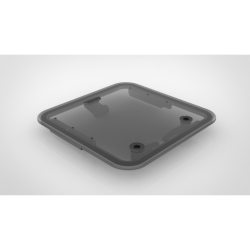 Replacement glass for Lewmar Flush 38 x 58 cm deck hatches