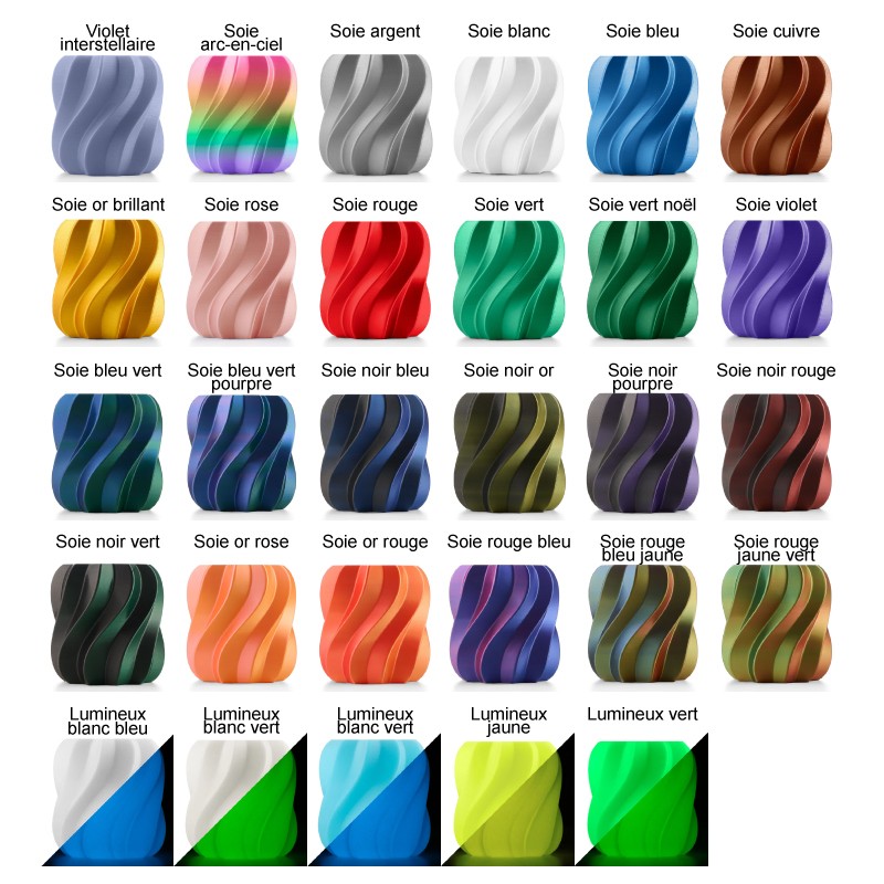 Couleur impression 3D