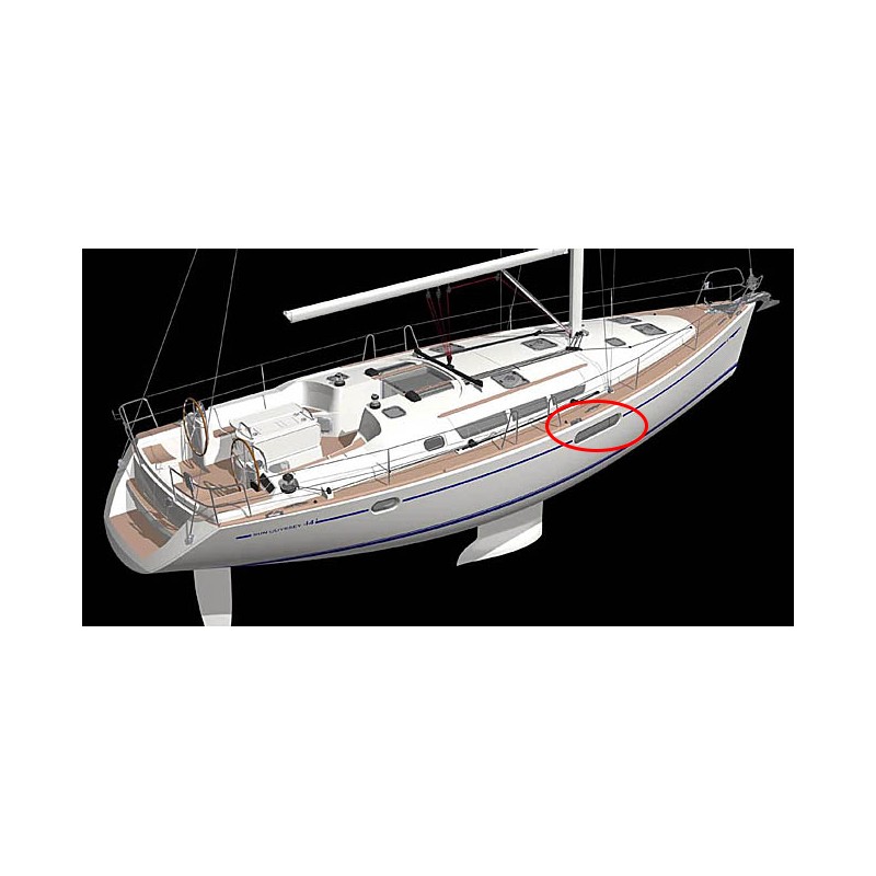 Hublot de Sun Odyssey 44.i