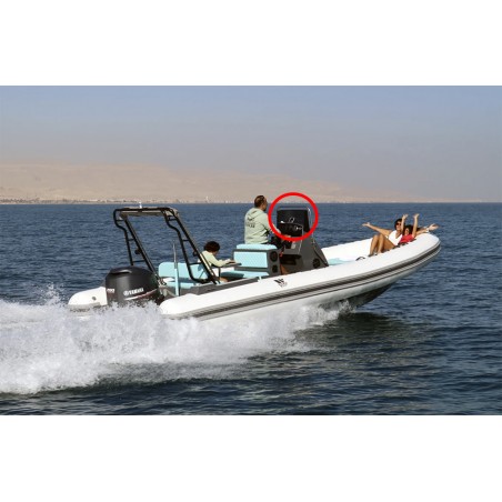 Tiger marine 750 open pare brise | Ep 6mm