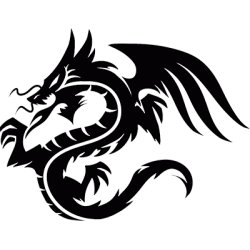 Sticker dragon Adhésif pour Bateau