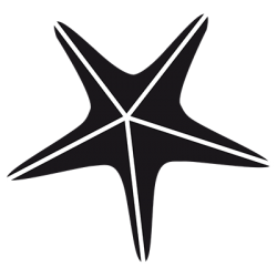 Sticker étoile de mer Adhésif pour Bateau