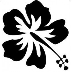 Sticker Hibiscus