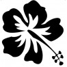 Sticker Hibiscus