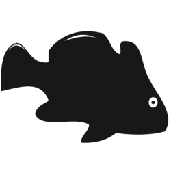 Sticker Poisson Adhésif pour Bateau