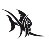 Sticker Poisson Adhésif pour Bateau
