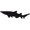 Sticker Requin Adhésif pour Bateau
