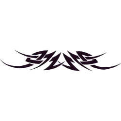 Sticker frise tribal Adhésif pour Bateau