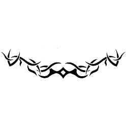 Sticker frise tribal