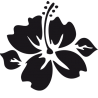 Sticker Hibiscus Adhésif pour Bateau
