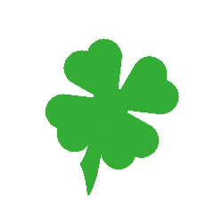 Sticker Trefle 4 feuilles