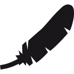 Sticker Plume Adhésif pour Bateau