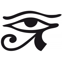 Sticker Ra Oeil Egyptien Adhésif pour Bateau