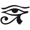 Sticker Ra Oeil Egyptien Adhésif pour Bateau