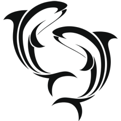 Sticker Dauphin adhésif pour bateau