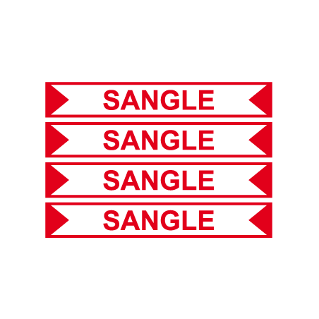 Sticker repérage sangle de grutage