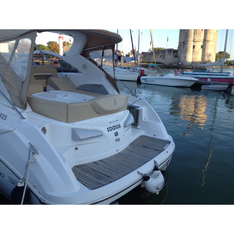 Nom de bateau en relief doming adhésif sticker