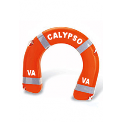 Nom de bateau pour bouée rigide fer à cheval en adhésif