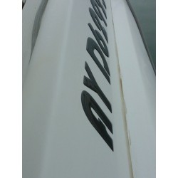 Immatriculation en relief de votre bateau en adhésif