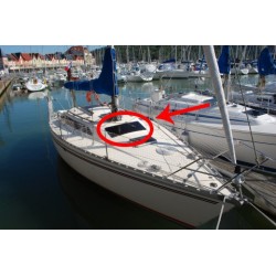 Pare-brise en plexiglass pour bateau Attalia