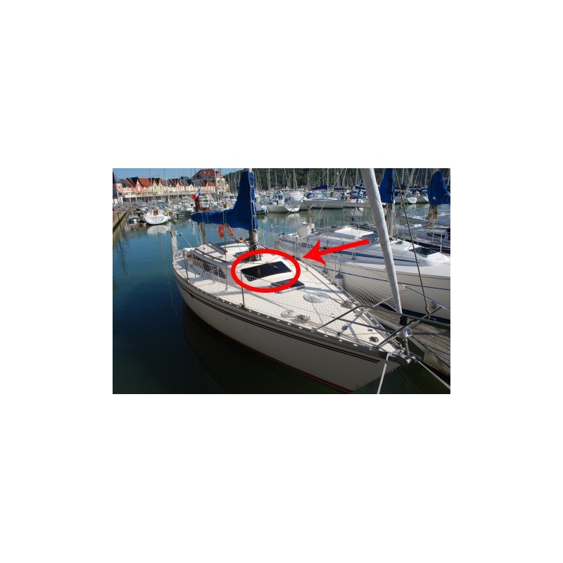 Pare-brise en plexiglass pour bateau Attalia