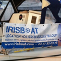 Banner e Cagnard per pubblicizzare le tue attività o il nome della barca